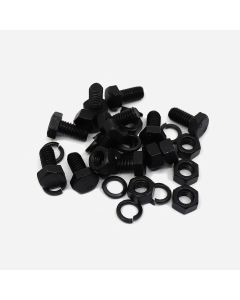 5/16" X 5/8" UNC Hex Head Bolt, Nut and Washer SET- EC Marked for Willys MB (SET OF 10)