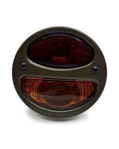 LIGHT UNIT - Stop/tail/amber INDICATOR -6 VOLT - GPW / MB