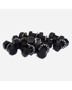 Back Plate to Axle Fixing SET for Ford GPW - F Marked (set of 12)