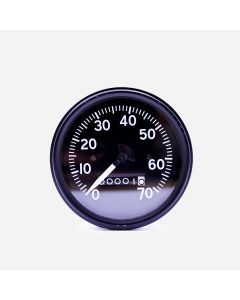 Speedo 1946 CJ2a 0-70 white and black needle 