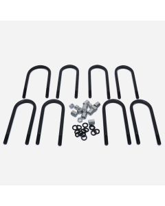 Early Axle Suspension U fixing set & Fixings for Willys MB Slat & MB (8 & 9 Leaf Springs)