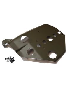 F Marked Skid Plate & Fixings for External Contracting Handbrake For Ford GPW
