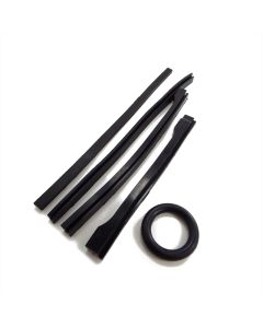 Fuel Tank to Well Rubber Seal Set for Willys MB Slat & MB