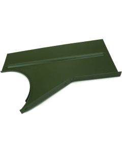 Late Passenger Side Radiator Air Deflector for Willys MB Slat