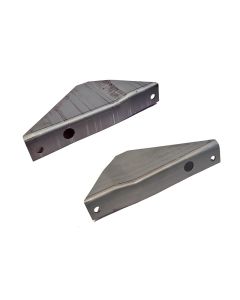 Weld On Toolbox to Rear Panel Triangle Gusset set