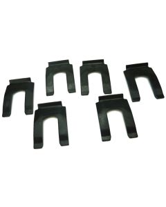 Brake Hose Retaining Clip Set for Willys MB Slat & MB  (set of 6)