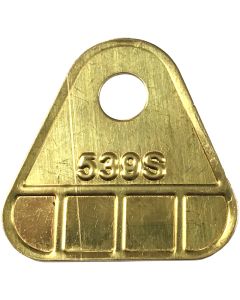 Carter Carburetor I.D Triangular Tag